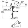 Смеситель Grohe Eurosmart New 33188002