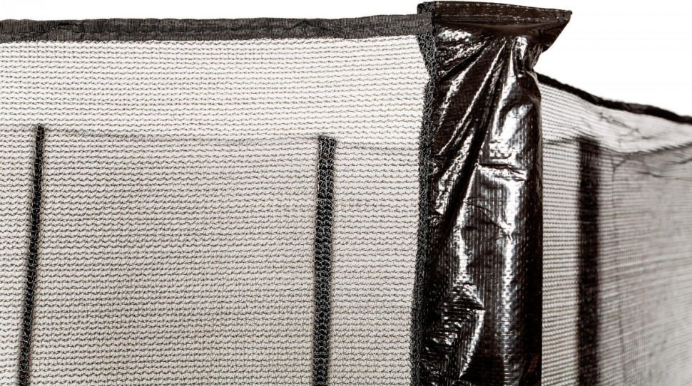 Батут GetActive Jump 8ft - 252 см с лестницей, внешней сеткой (синий) Батут GetActive Jump 8ft - 252 см с лестницей, внешней сеткой (синий)