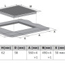 Варочная панель Weissgauff HI 642 BSCM Dual Flex Варочная панель Weissgauff HI 642 BSCM Dual Flex
