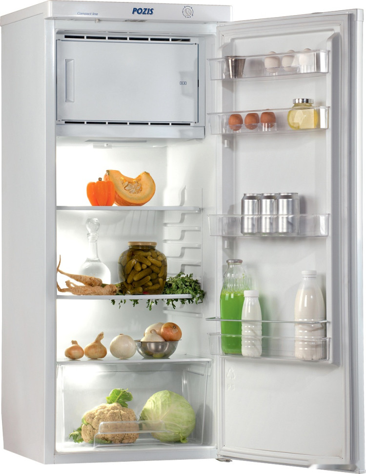 Однокамерный холодильник Pozis RS-405 (серый) Однокамерный холодильник Pozis RS-405 (серый)