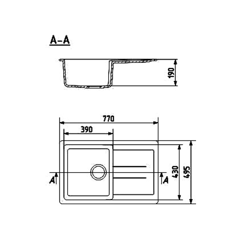 Кухонная мойка Ulgran U-507 302 (ПЕСОЧНЫЙ) Кухонная мойка Ulgran U-507 302 (ПЕСОЧНЫЙ)