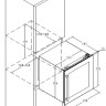 Винный шкаф Weissgauff WWCI-36 DB Dual Zone