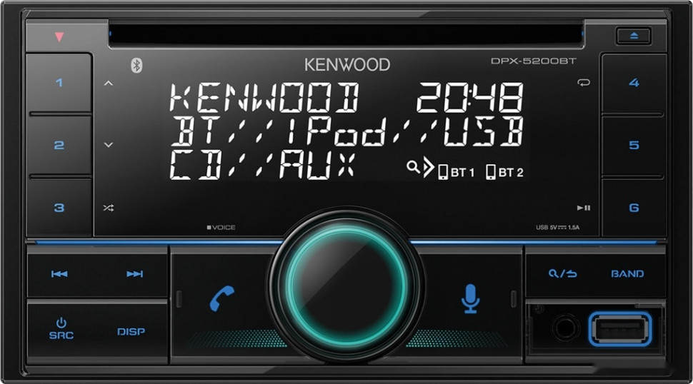 Автомагнитола Kenwood DPX-5200BT