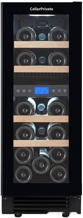 Винный шкаф Cellar Private CP017-2TBH со скрытой ручкой