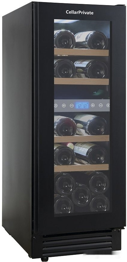 Винный шкаф Cellar Private CP017-2TBH со скрытой ручкой Винный шкаф Cellar Private CP017-2TBH со скрытой ручкой