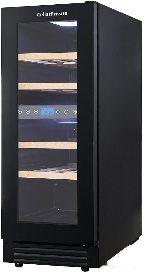 Винный шкаф Cellar Private CP017-2TBH со скрытой ручкой Винный шкаф Cellar Private CP017-2TBH со скрытой ручкой