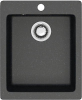 Кухонная мойка Berge BR-4200 + Like F8005022 (черный)