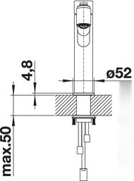 Смеситель Blanco Ambis-s 523119