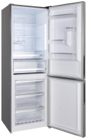 Холодильник с морозильником Korting KNFC 61869 X