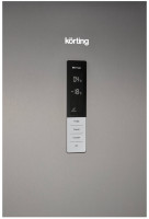 Холодильник с морозильником Korting KNFC 61869 X