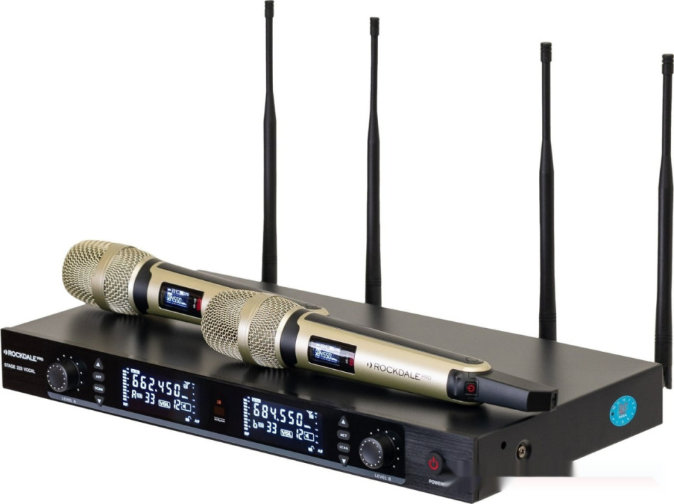 Радиосистема Rockdale Pro Stage 220 Vocal Радиосистема Rockdale Pro Stage 220 Vocal