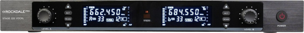 Радиосистема Rockdale Pro Stage 220 Vocal Радиосистема Rockdale Pro Stage 220 Vocal