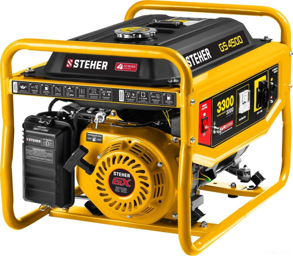 Генератор Steher GS-4500 Генератор Steher GS-4500