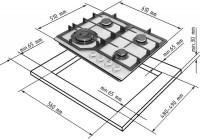 Варочная панель Darina ER4 BGM 341 12 B