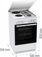 Плита Gorenje GK5A12WG