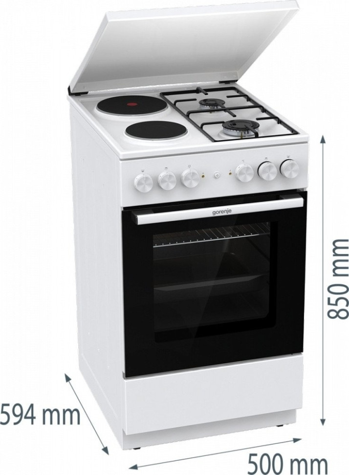 Плита Gorenje GK5A12WG Плита Gorenje GK5A12WG