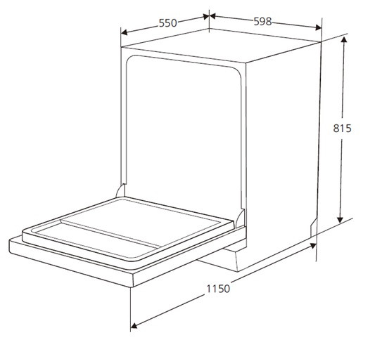 Посудомоечная машина Kuppersberg GSM 6072 Посудомоечная машина Kuppersberg GSM 6072