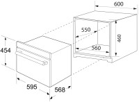 Духовой шкаф ZUGEL ZOE609B