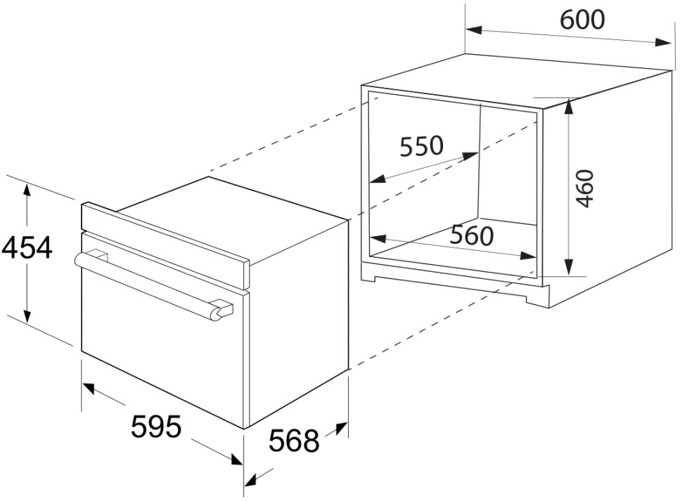 Духовой шкаф ZUGEL ZOE609B Духовой шкаф ZUGEL ZOE609B
