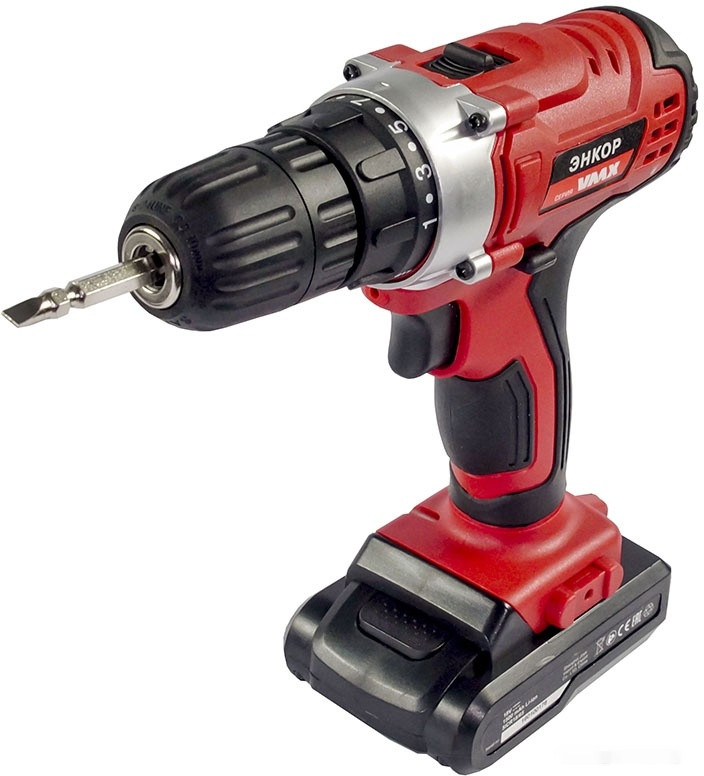 Дрель-шуруповерт Энкор VDS-10/18LS Дрель-шуруповерт Энкор VDS-10/18LS
