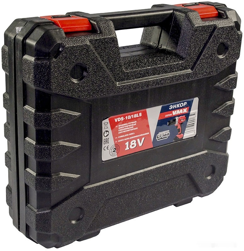 Дрель-шуруповерт Энкор VDS-10/18LS Дрель-шуруповерт Энкор VDS-10/18LS