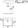 Умывальник Creavit Next 60x50 NX260-00CB00E-0000