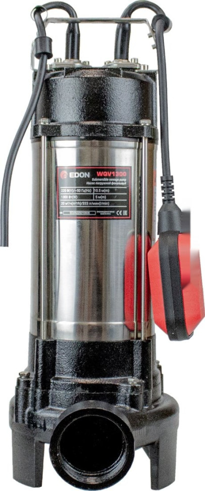 Фекальный насос Edon WQV1300 Фекальный насос Edon WQV1300
