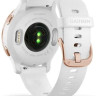 Умные часы Garmin Venu 2S (розовое золото/белый)