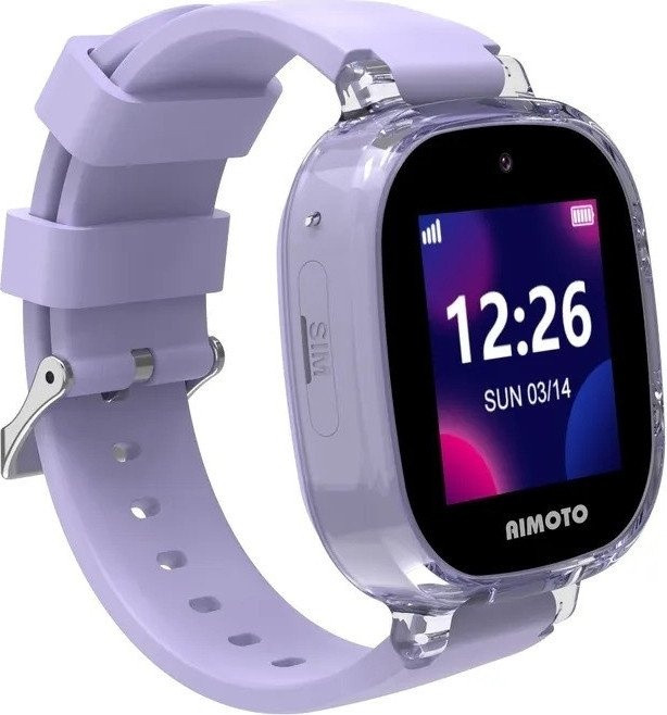 Умные часы с наушниками Aimoto Crystal 4G (сиреневый) Умные часы с наушниками Aimoto Crystal 4G (сиреневый)