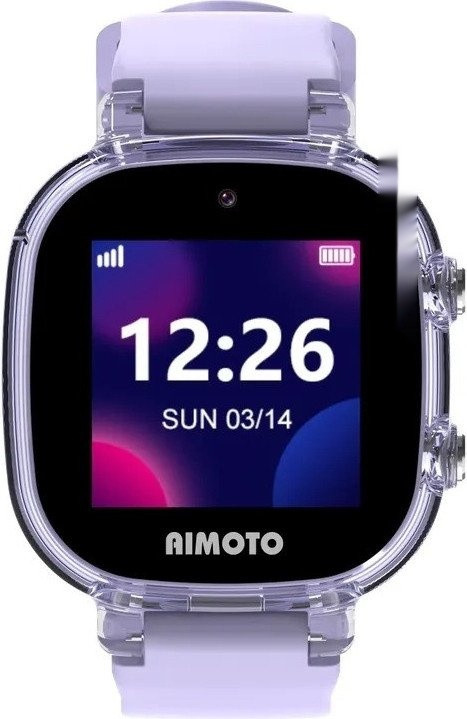 Умные часы с наушниками Aimoto Crystal 4G (сиреневый) Умные часы с наушниками Aimoto Crystal 4G (сиреневый)