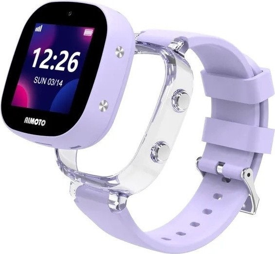 Умные часы с наушниками Aimoto Crystal 4G (сиреневый) Умные часы с наушниками Aimoto Crystal 4G (сиреневый)