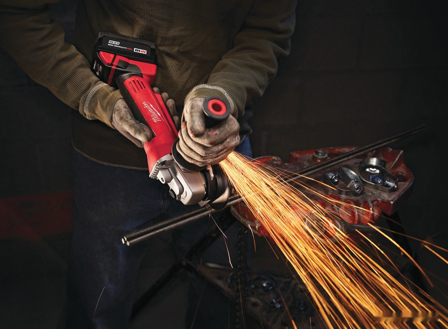 Угловая шлифмашина Milwaukee HD18 AG-115-0 4933411210 (без АКБ) Угловая шлифмашина Milwaukee HD18 AG-115-0 4933411210 (без АКБ)