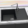 Кухонная мойка Berge BR-7603 (черный)