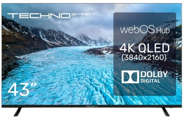 Телевизор Techno Smart 43QLED680UHDW