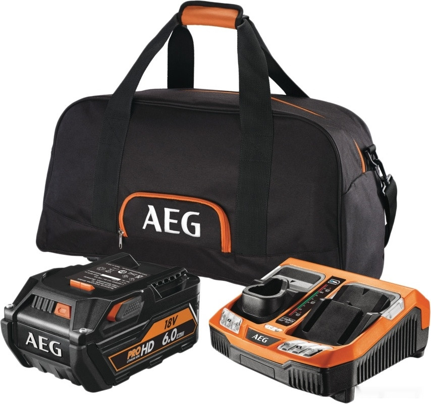 Аккумулятор для инструмента AEG Powertools SETL1860RHDBLK 4932464756 (18В/6 Ah + 12-18В)