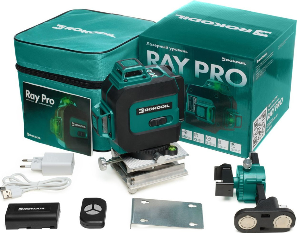 Лазерный нивелир Rokodil Ray Pro 1045797 Лазерный нивелир Rokodil Ray Pro 1045797
