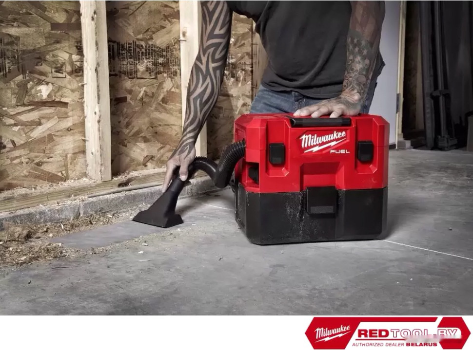 Промышленный пылесос Milwaukee M12 FVCL-0 (без АКБ и ЗУ)