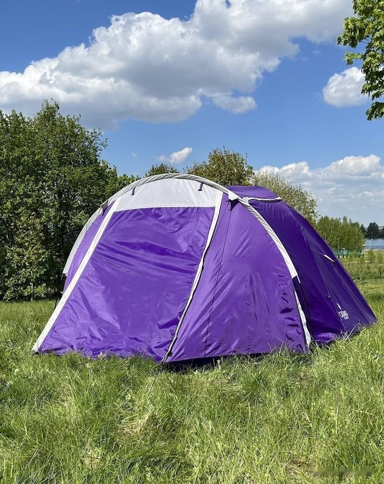 Палатка Calviano Acamper Monsun 4 (фиолетовый)