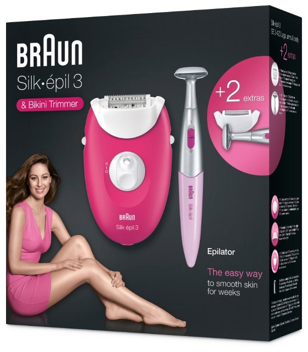 Эпилятор Braun 3-420 Silk-epil 3