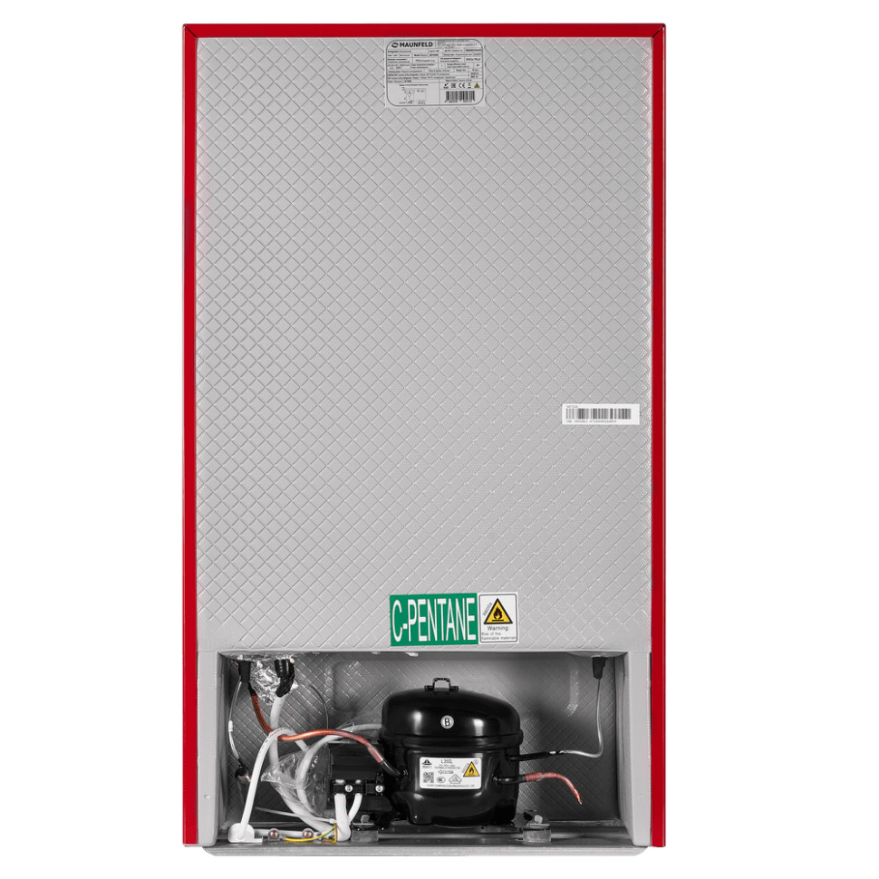 Однокамерный холодильник Maunfeld MFF83RR Однокамерный холодильник Maunfeld MFF83RR