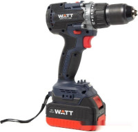 Дрель-шуруповерт Watt WAS-18 Li-2BL 1.018.090.01 (с 2-мя АКБ, кейс)