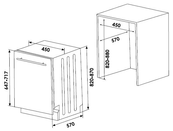 Посудомоечная машина Schaub Lorenz SLG VI4310 Посудомоечная машина Schaub Lorenz SLG VI4310
