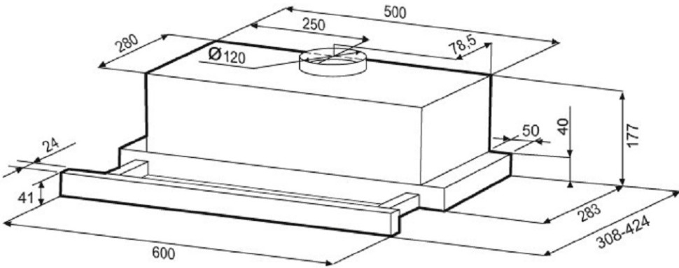 Вытяжка Krona Kamilla 600 Retro (слоновая кость) Вытяжка Krona Kamilla 600 Retro (слоновая кость)