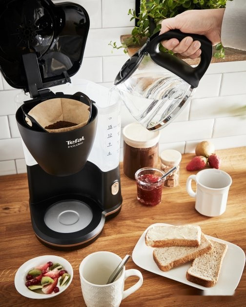 Капельная кофеварка Tefal Includeo CM533811 Капельная кофеварка Tefal Includeo CM533811