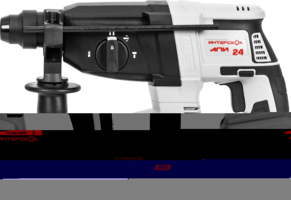 Перфоратор Интерскол ПА-24/18ВM (с 1-им АКБ 4 Ач, кейс) Перфоратор Интерскол ПА-24/18ВM (с 1-им АКБ 4 Ач, кейс)