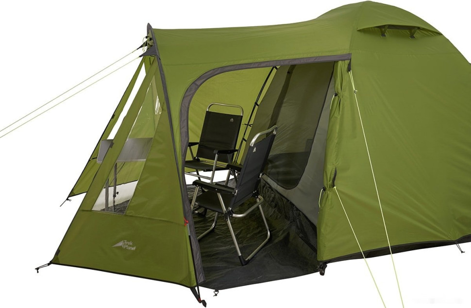 Палатка TREK PLANET Tampa 4 (зеленый) Палатка TREK PLANET Tampa 4 (зеленый)