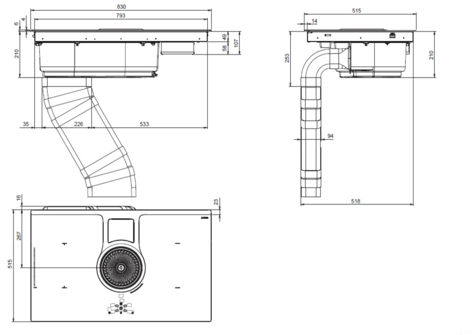 Варочная панель Elica NikolaTesla BL/A/83 Варочная панель Elica NikolaTesla BL/A/83