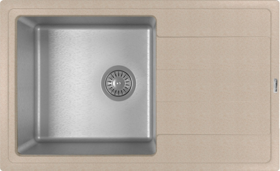 Кухонная мойка Florentina Комби 780 песочный