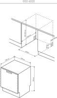 Посудомоечная машина Kuppersberg GSD 6020