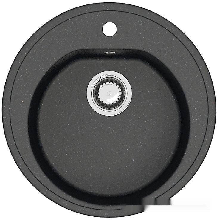 Кухонная мойка Berge BR-5200 + Like F8007122 (черный) Кухонная мойка Berge BR-5200 + Like F8007122 (черный)